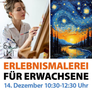 Erlebnismalerei  für Erwachsene - Landschaft - 14. Dezember um 10:30 Uhr